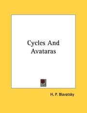 Tapa de Cycles And Avataras