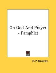 Tapa de On God And Prayer - Pamphlet