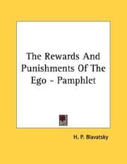 Tapa de The Rewards And Punishments Of The Ego - Pamphlet