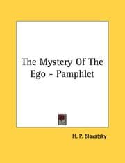 Tapa de The Mystery Of The Ego - Pamphlet