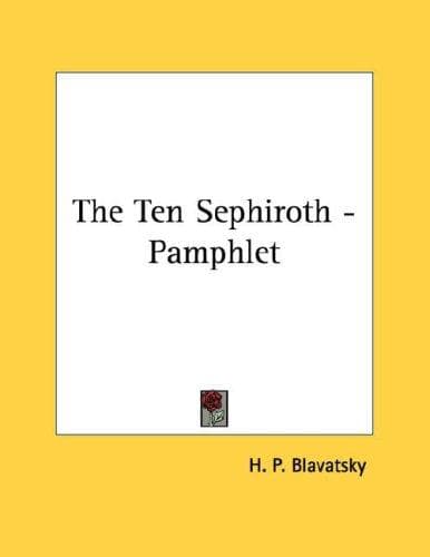 Tapa de The Ten Sephiroth - Pamphlet