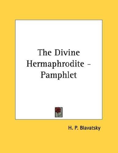 Tapa de The Divine Hermaphrodite - Pamphlet