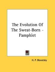 Tapa de The Evolution Of The Sweat-Born - Pamphlet
