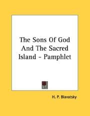 Tapa de The Sons Of God And The Sacred Island - Pamphlet