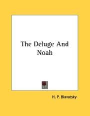 Tapa de The Deluge And Noah
