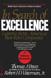 Tapa de In Search of Excellence Lessons From Ame
