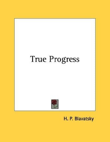 Tapa de True Progress