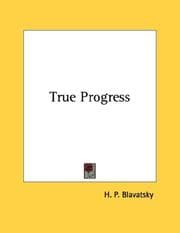 Tapa de True Progress