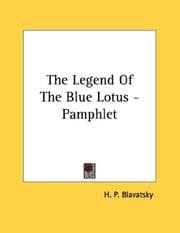 Tapa de The Legend Of The Blue Lotus - Pamphlet