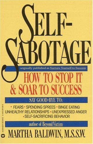 Tapa de Self-sabotage
