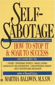 Tapa de Self-sabotage