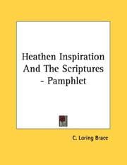 Tapa de Heathen Inspiration And The Scriptures - Pamphlet