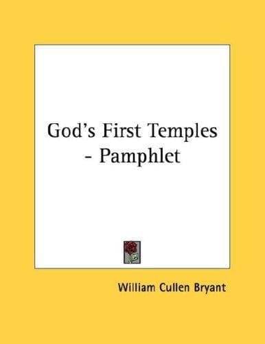 Tapa de God's First Temples - Pamphlet