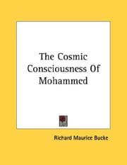 Tapa de The Cosmic Consciousness Of Mohammed