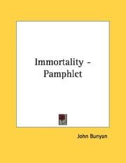 Tapa de Immortality - Pamphlet