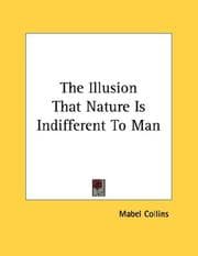 Tapa de The Illusion That Nature Is Indifferent To Man
