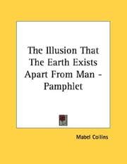 Tapa de The Illusion That The Earth Exists Apart From Man - Pamphlet