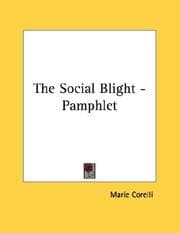 Tapa de The Social Blight - Pamphlet