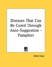 Tapa de Diseases That Can Be Cured Through Auto-Suggestion - Pamphlet
