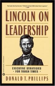 Tapa de Lincoln on Leadership