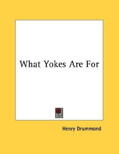 Tapa de What Yokes Are For
