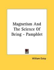 Tapa de Magnetism And The Science Of Being - Pamphlet
