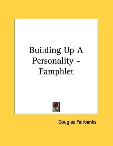 Tapa de Building Up A Personality - Pamphlet