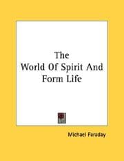 Tapa de The World Of Spirit And Form Life