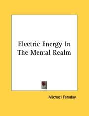 Tapa de Electric Energy In The Mental Realm