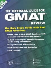 Tapa de The Official Guide for GMAT Review