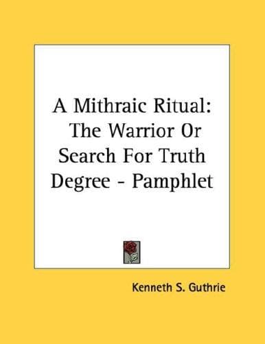 Tapa de A Mithraic Ritual