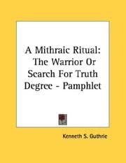 Tapa de A Mithraic Ritual