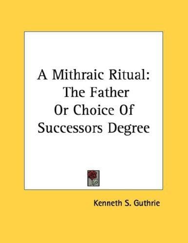 Tapa de A Mithraic Ritual
