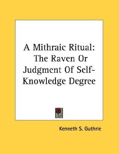 Tapa de A Mithraic Ritual