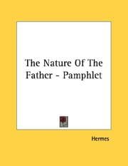 Tapa de The Nature Of The Father - Pamphlet