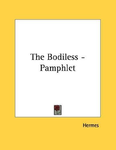 Tapa de The Bodiless - Pamphlet
