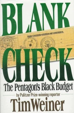 Tapa de Blank check