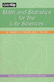 Tapa de Math and Statistics for the Life Sciences