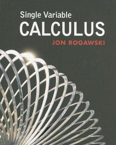 Tapa de Single Variable Calculus