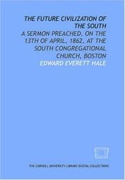Tapa de The Future civilization of the South