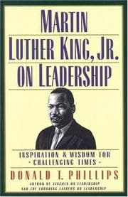 Tapa de Martin Luther King, Jr., on leadership