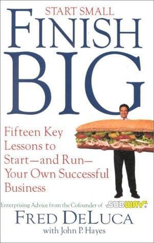 Tapa de Start small, finish big