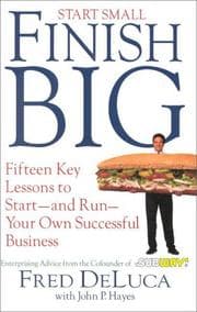 Tapa de Start small, finish big