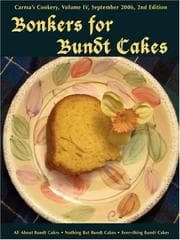 Tapa de Bonkers for Bundt Cakes