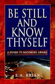 Tapa de BE STILL AND KNOW THYSELF