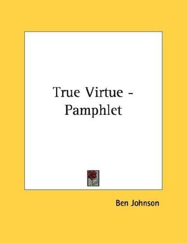 Tapa de True Virtue - Pamphlet