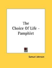 Tapa de The Choice Of Life