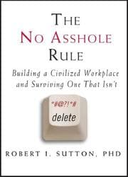 Tapa de The No Asshole Rule