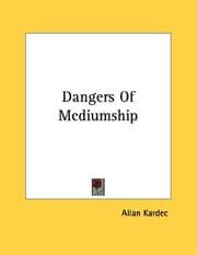 Tapa de Dangers Of Mediumship