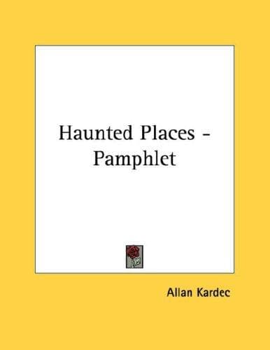 Tapa de Haunted Places - Pamphlet